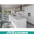 UV Finished Modern Design kitchen Cabinet with Island Made in China (AIS-K971)